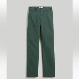 The Petite '90s Straight Cargo Pant in Garment-Dyed Canvas